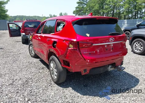 2020 Hyundai Santa Fe Sel/Sel Plus z USA, uszkodzony, nr VIN 5NMS3CAD5LH200881